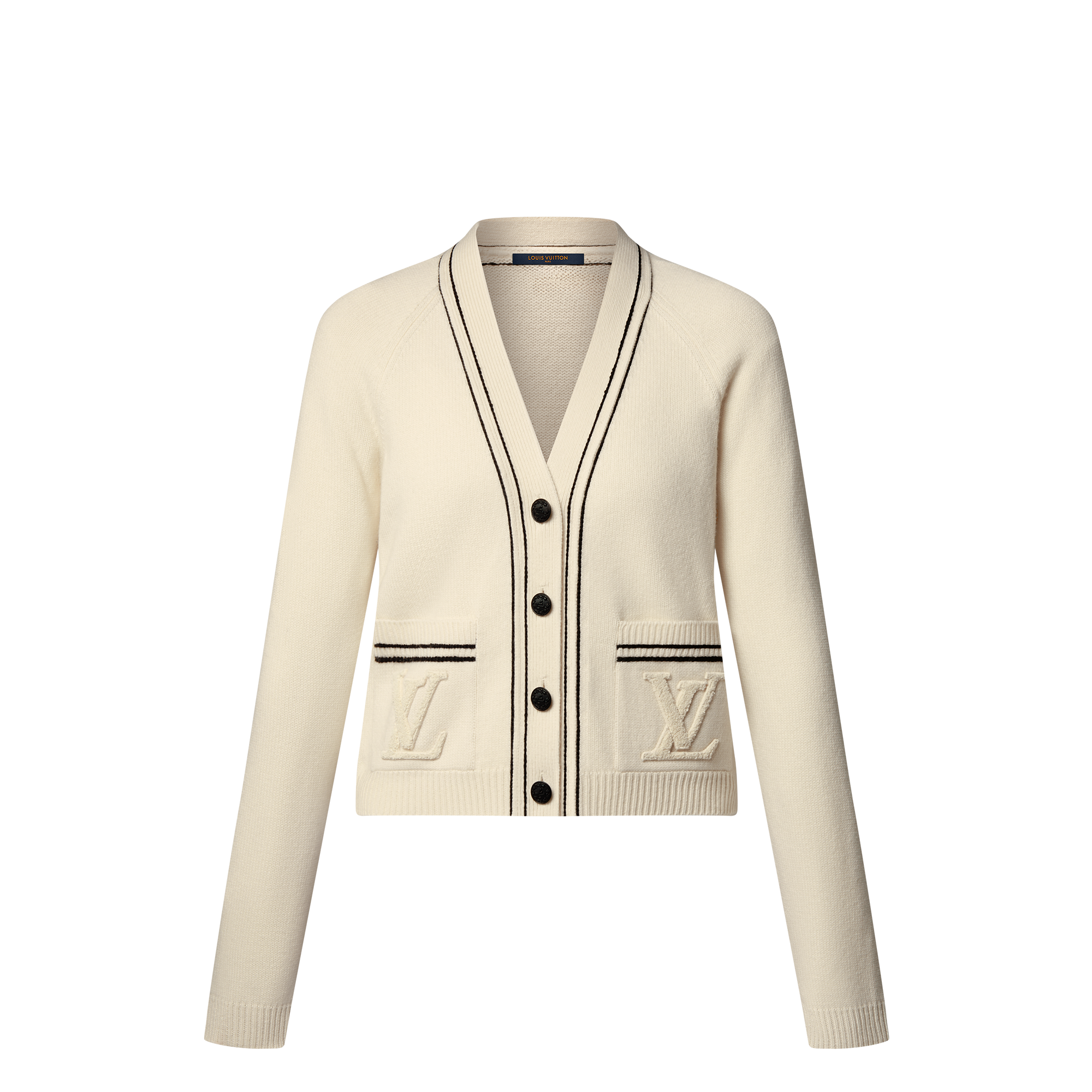 Stripe Accent Cardigan   in Women's Ready-to-Wear Knitwear collections by Louis Vuitton (Product zoom)